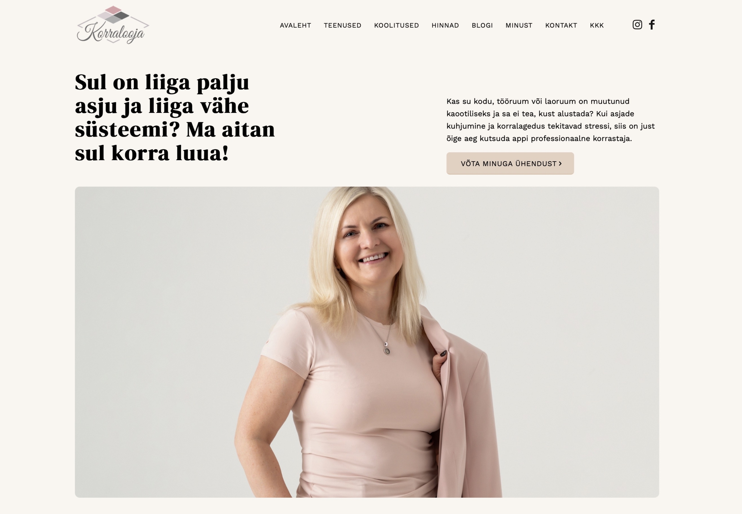 Korralooja – kord ruumis, ajas ja elus